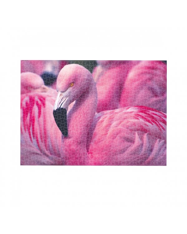 Пазл. Розовый фламинго, 1000 элементов