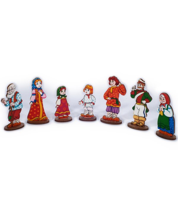 Набор фигурок. Мир русских сказок. Сказочные герои