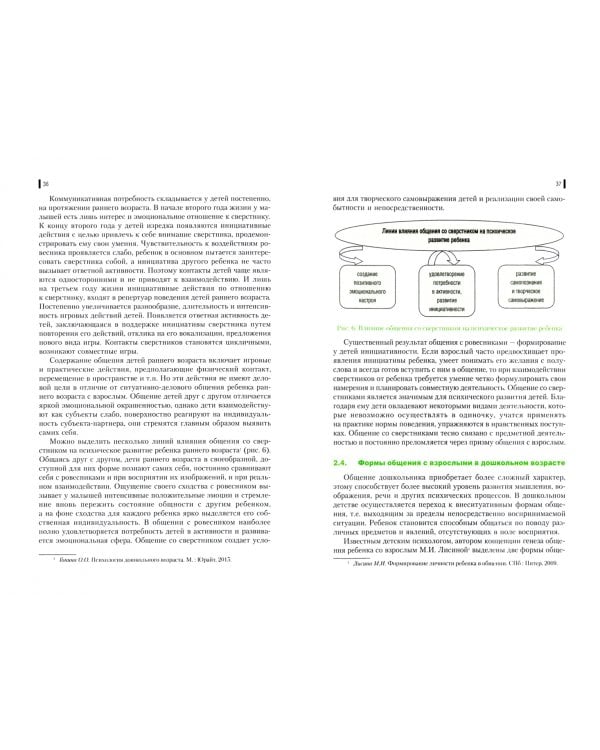 Психолого-педагогические основы организации общения детей раннего и дошкольного возраста. Учебник