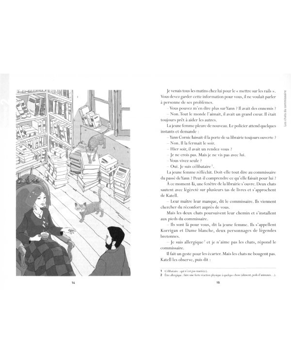 Les Chats du commissaire A2 (+ CD-ROM)