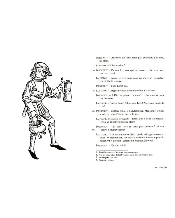 La Farce du Cuvier et autres farces du Moyen Age