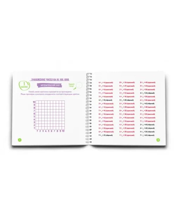 Скоросчет для детей 8-12 лет. Умножение и деление. Блокнот-тренажер