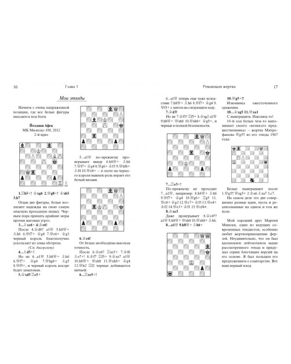 Учитесь побеждать красиво. Эффектные комбинации и этюды для практиков. Книга 1