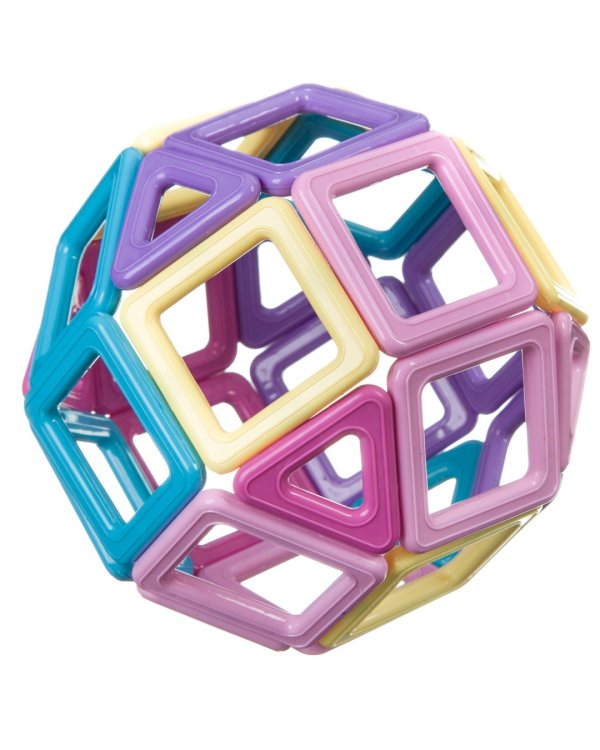 Магнитный конструктор. Магнитоформы, 26 мини деталей