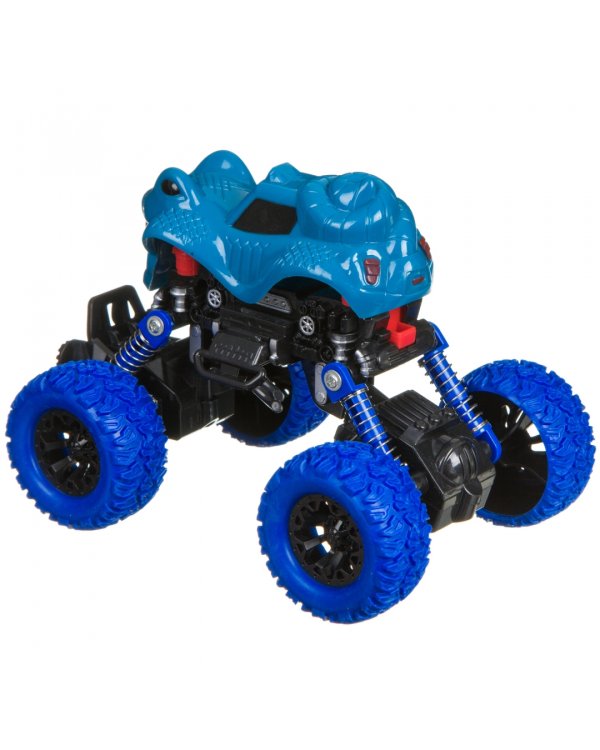 Инерционный джип на пружинной подвеске. Парк техники