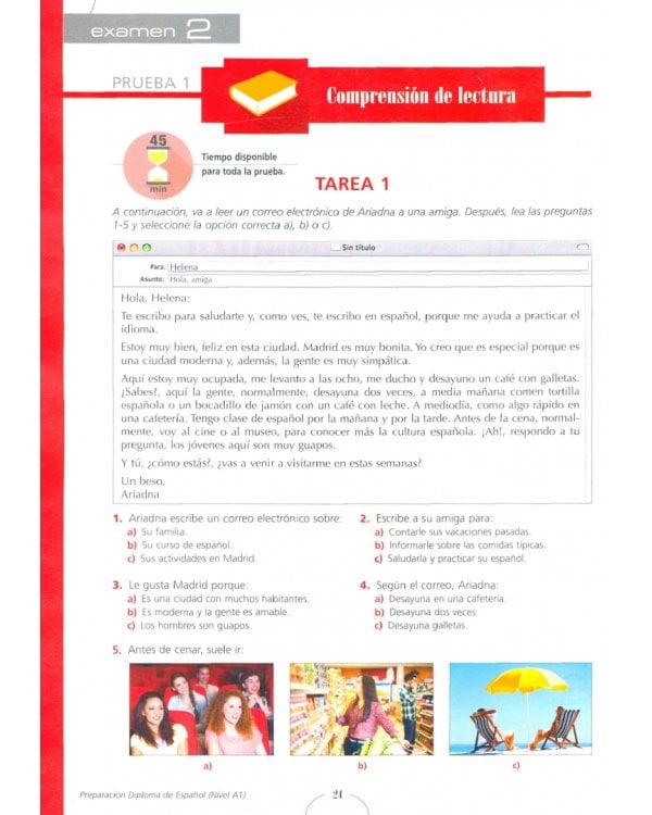 Preparacion DELE: Libro + audio descargable - A1