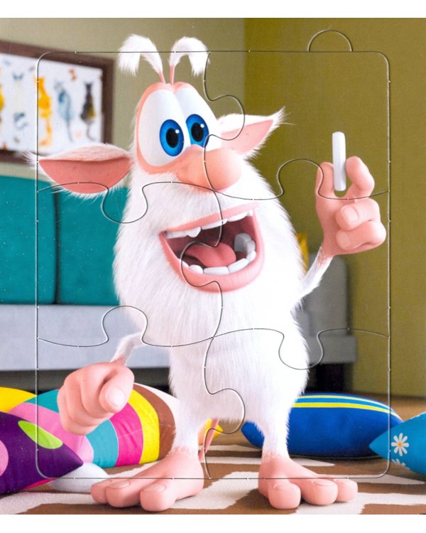 Буба и его друзья. Книжка с пазлами