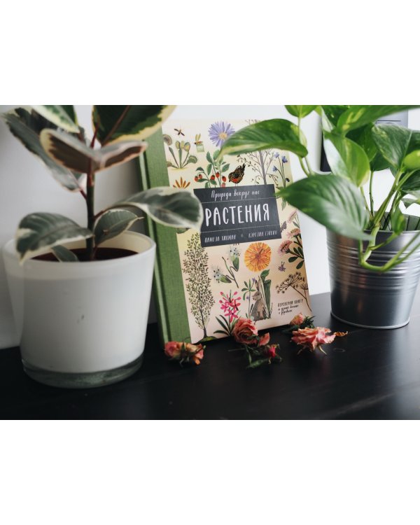 Природа вокруг нас. Растения и Деревья (2 книги в 1 томе-перевертыше)