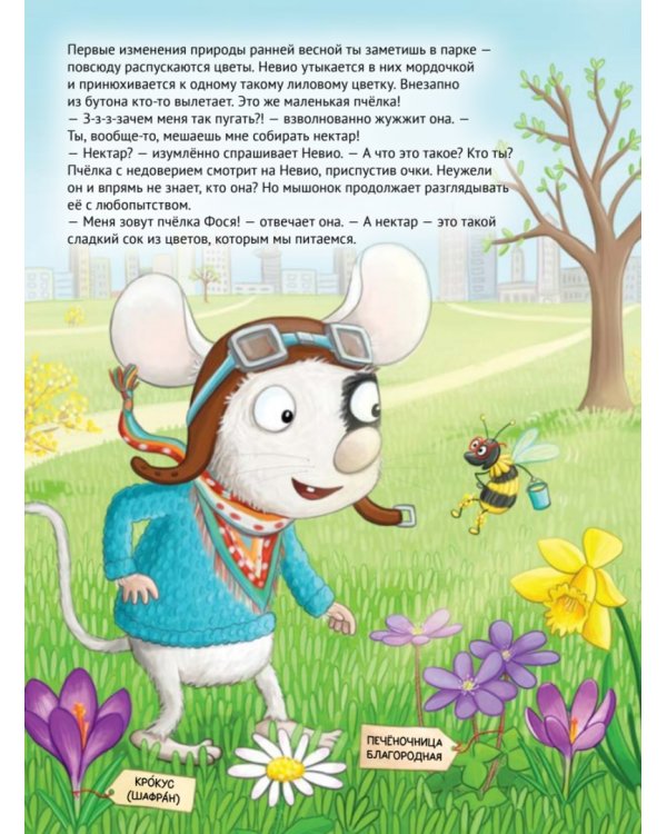 Умный мышонок Невио. Почему желтеют листья, цветы становятся фруктами, а птицы улетают на юг?