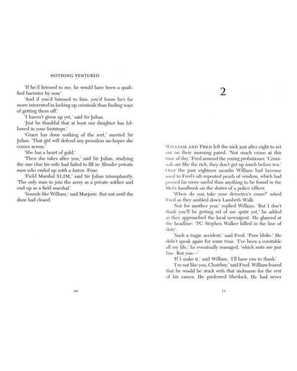 Nothing Ventured: The Sunday Times #1 Bestseller