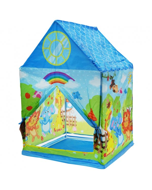 Домик каркасный. Веселые игры, зверята