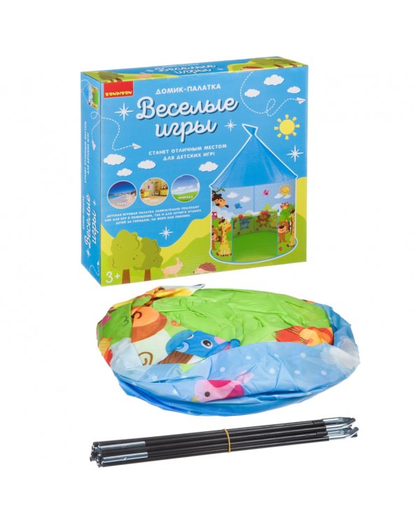 Домик каркасный. Веселые игры, зоопарк