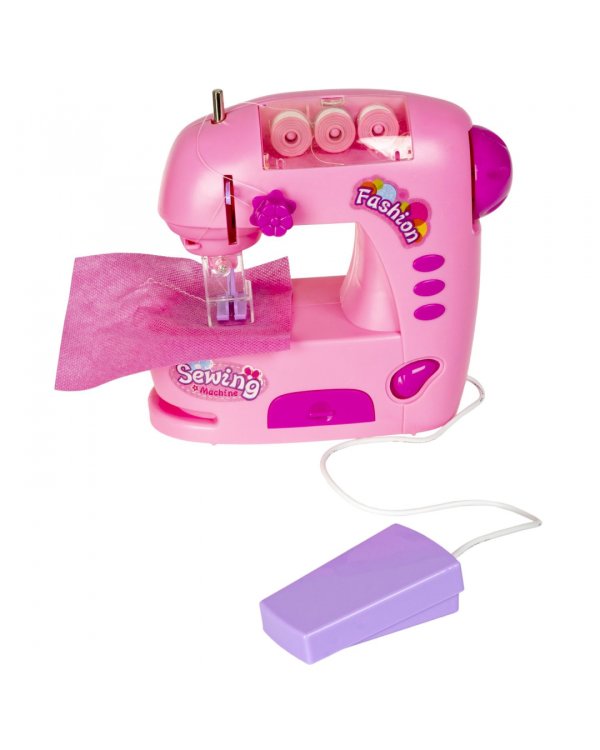 Швейная машинка. Я умею шить, нежно-розовая