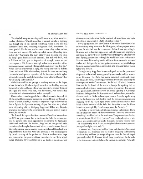 An Impeccable Spy. Richard Sorge, Stalin’s Master Agent