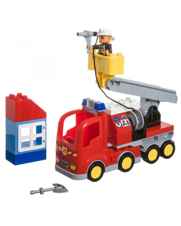 Конструктор. Пожарная машина, 30 больших деталей