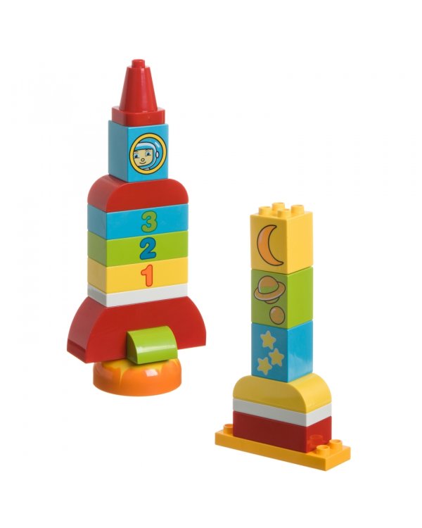 Конструктор. Ракета, 18 больших деталей