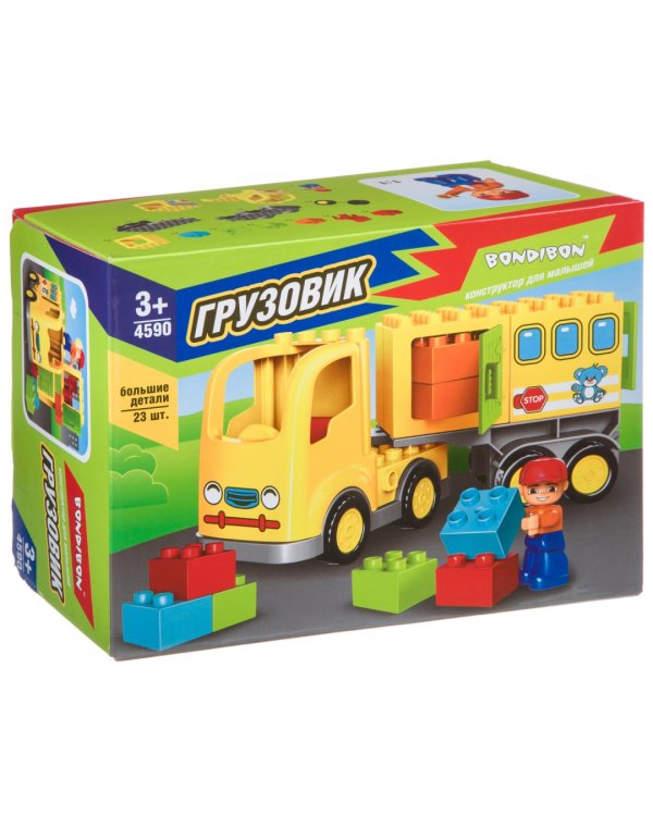 Конструктор. Грузовик, 32 большие детали