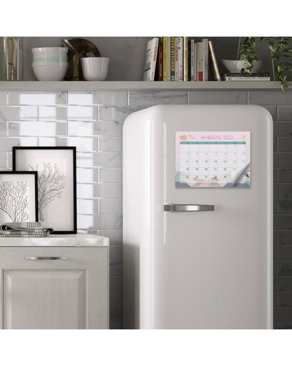 Отрывной планер на магните на 2021 год. Восточный минимализм