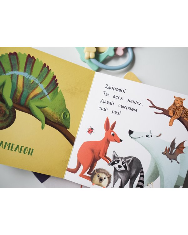 Я иду искать! Играем в прятки с животными