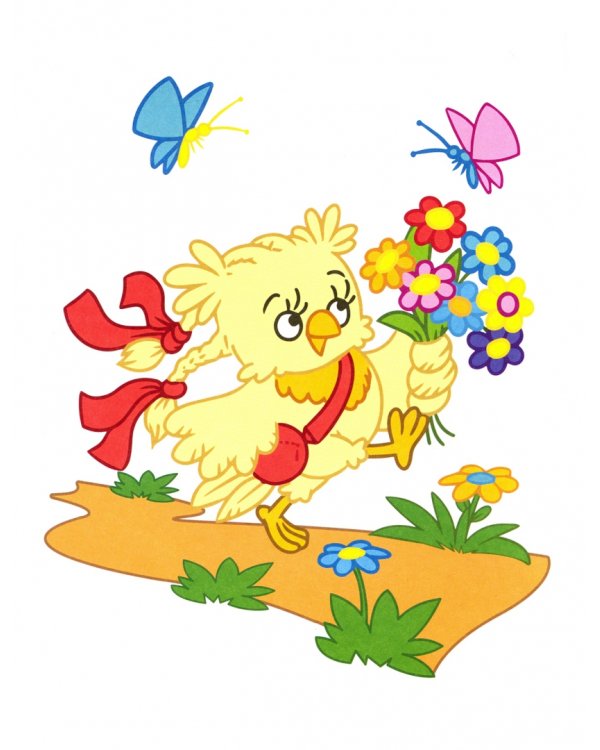 Раскраска для малышей. Совушки