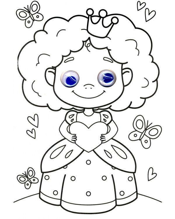 Раскраска А4. Мир девчонок