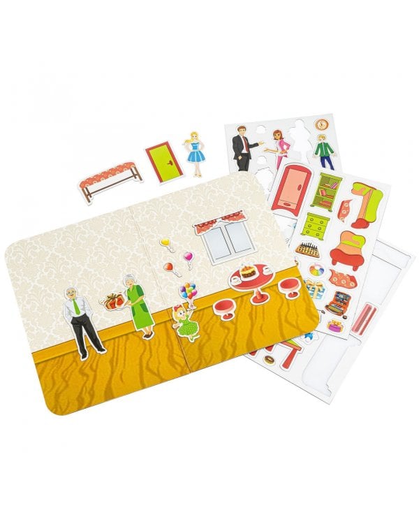 Магнитный театр. Праздник, 64 магнита