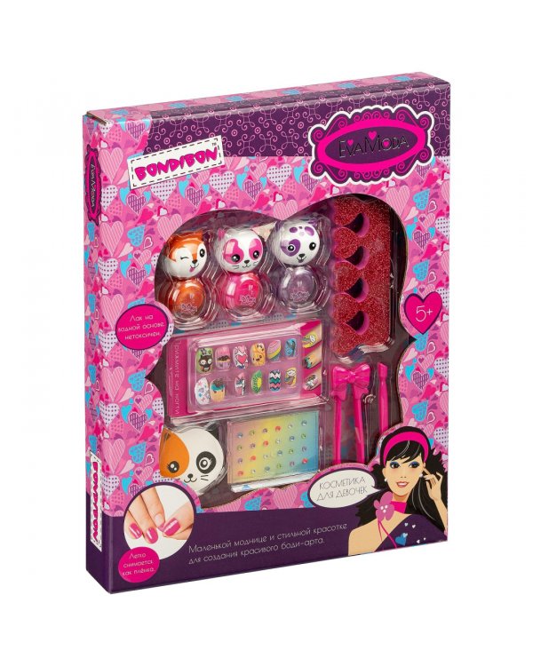 Набор детской декоративной косметики Eva Moda