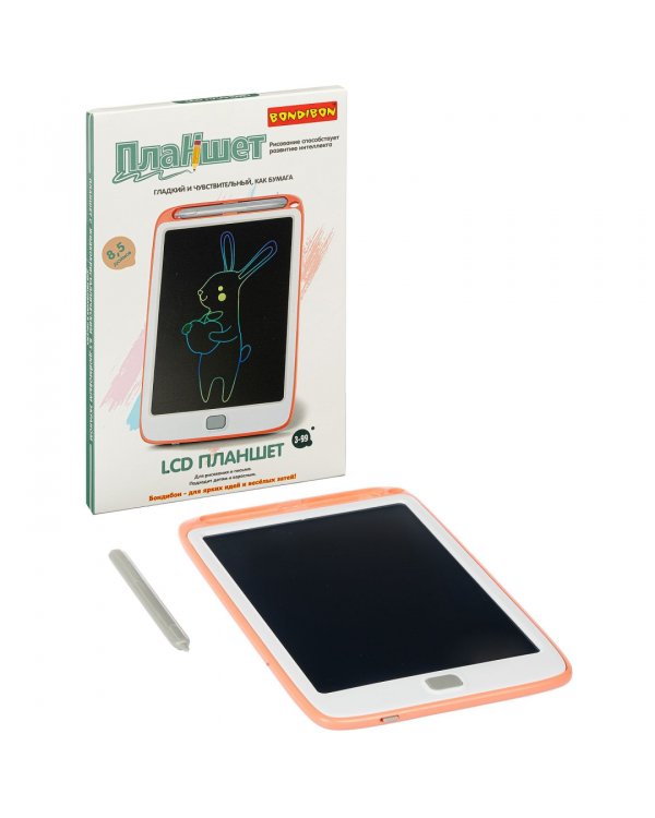 Планшет с жидкокристаллическим экраном, оранжевый