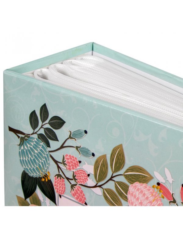 Фотоальбом "Цветочный узор", на 304 фото 10x15 см, твердая обложка