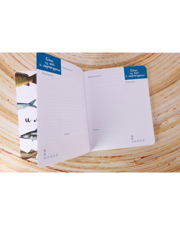 Книга для записей кулинарных рецептов