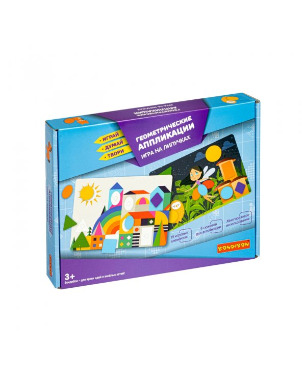 Игра на липучках. Геометрические аппликации