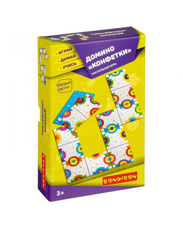 Настольная игра. Домино. Конфетки
