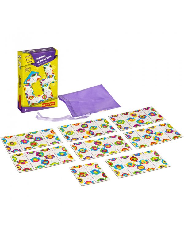 Настольная игра. Домино. Конфетки