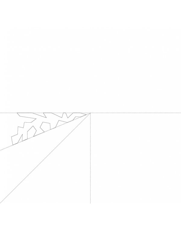 Снежинки из бумаги «Январская метель»