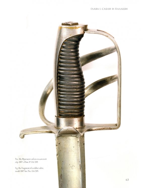 Холодное оружие Русской армии системы 1817 года