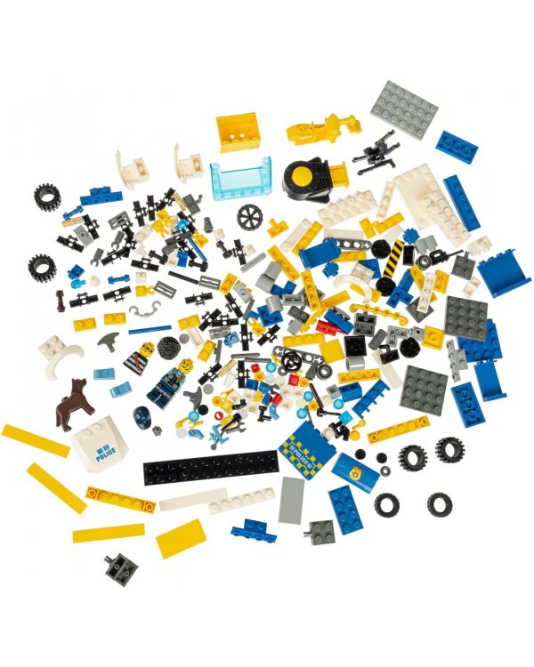 Конструктор. Полицейский патруль. Засада с ловушкой, 251 деталь