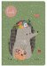 Тетрадь "Ёжик с корзинкой", А5, 40 листов, клетка