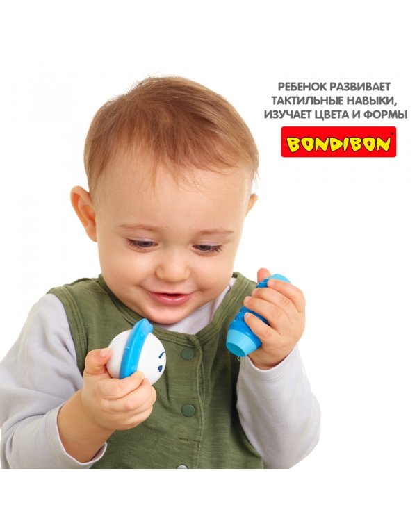 Мой первый набор погремушек, 8 деталей