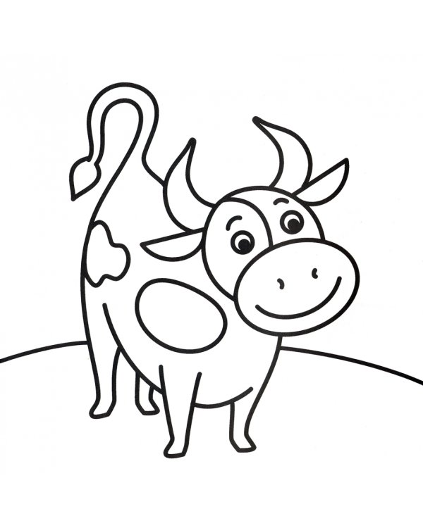 Baby-раскраска. На ферме