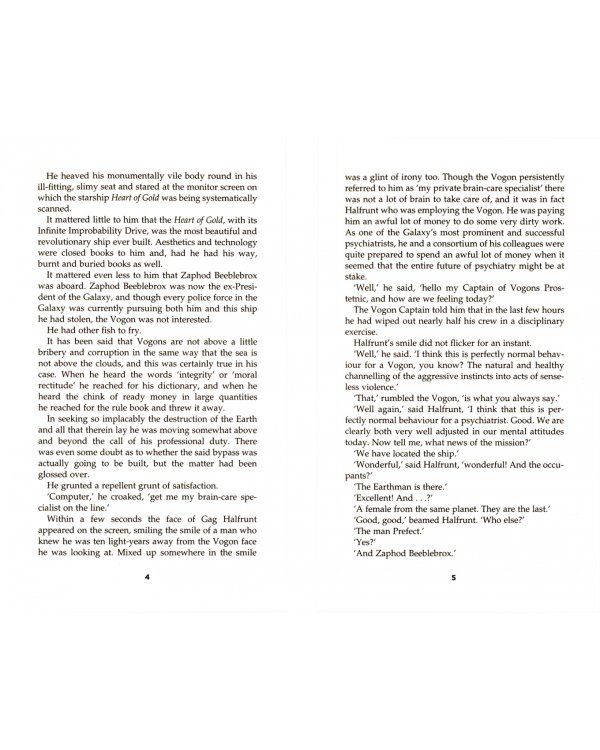 The Restaurant at the End of the Universe