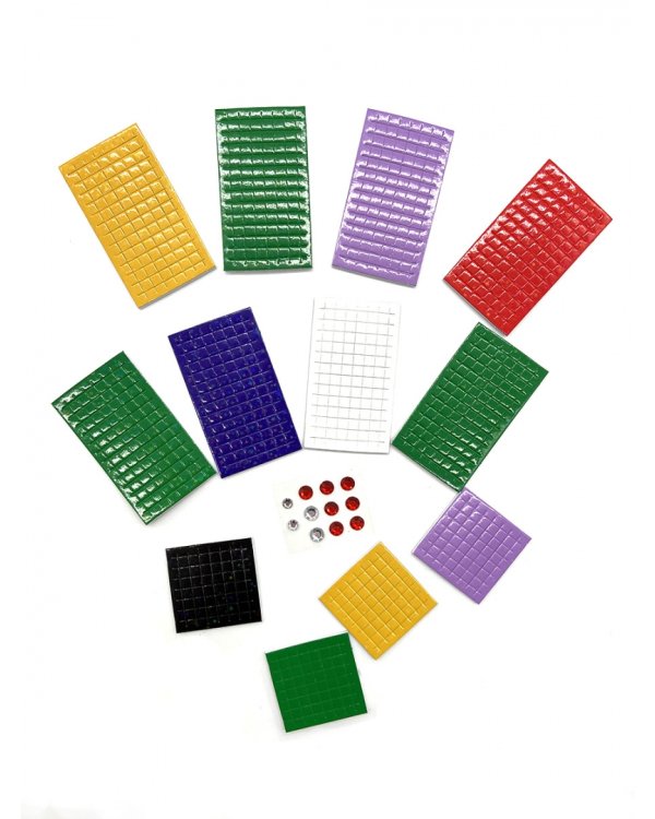 Мерцающая мозаика "Крутой спортсмен", А3