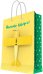 Пакет бумажный "Только вверх", 17,8x22,9x9,8 см