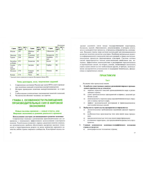 Мировая экономика и международные экономические отношения. Учебное пособие