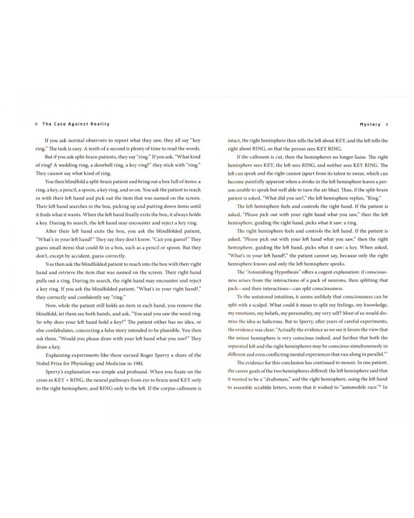 Case Against Reality. How Evolution Hid the Truth from Our Eyes