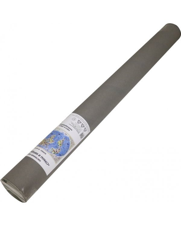 Карта настенная "Страны и народы мира", 101х69 см.