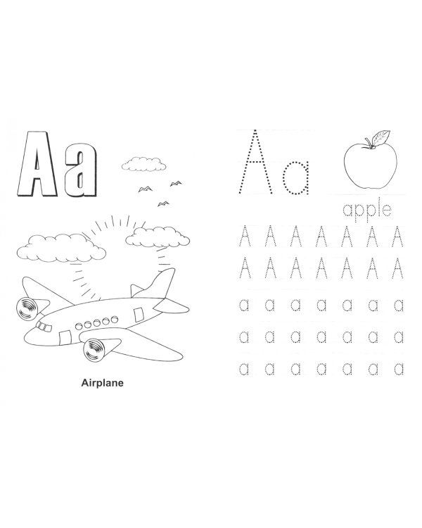 Блокнот с заданиями. IQничка. Буквы и цифры по-английски. Более 50 игровых заданий.  От 5 лет
