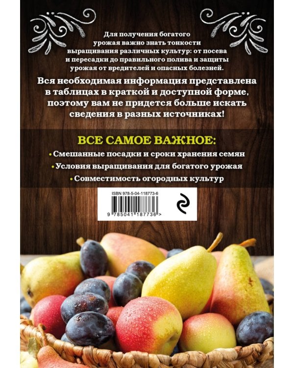 Шпаргалка садовода-огородника. Все самое важное в таблицах