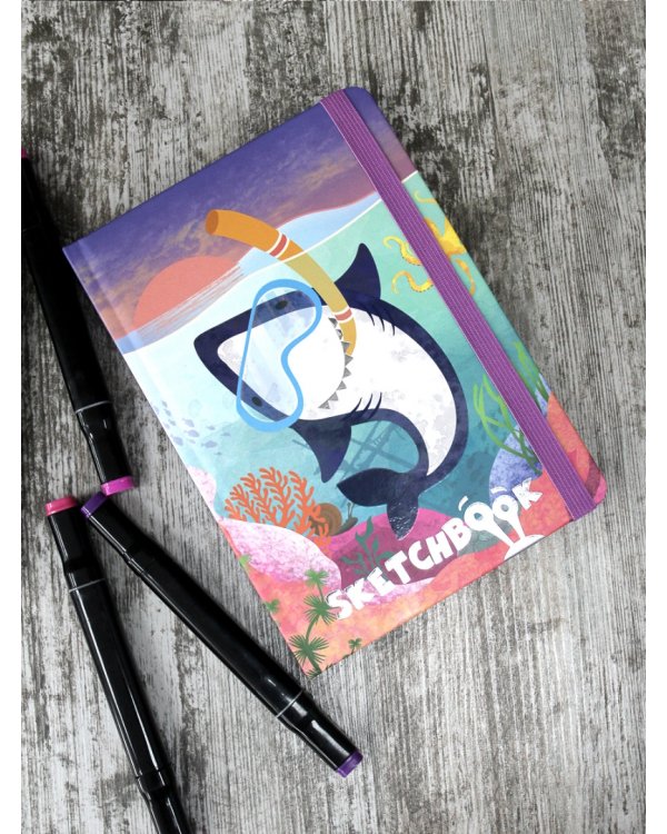 Скетчбук. Акула