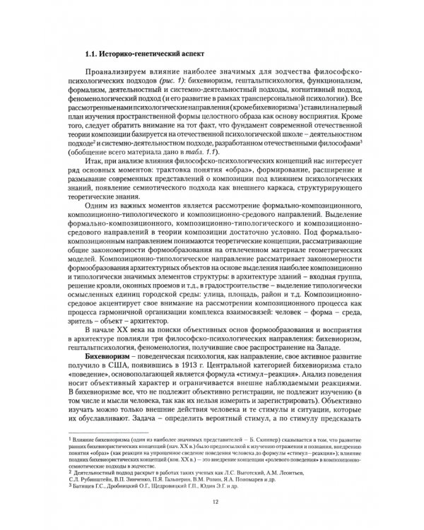 Архитектура городской среды. Образ и морфология