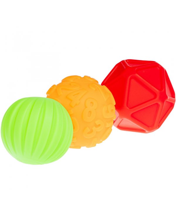 Сенсорные мячики, 6 штук